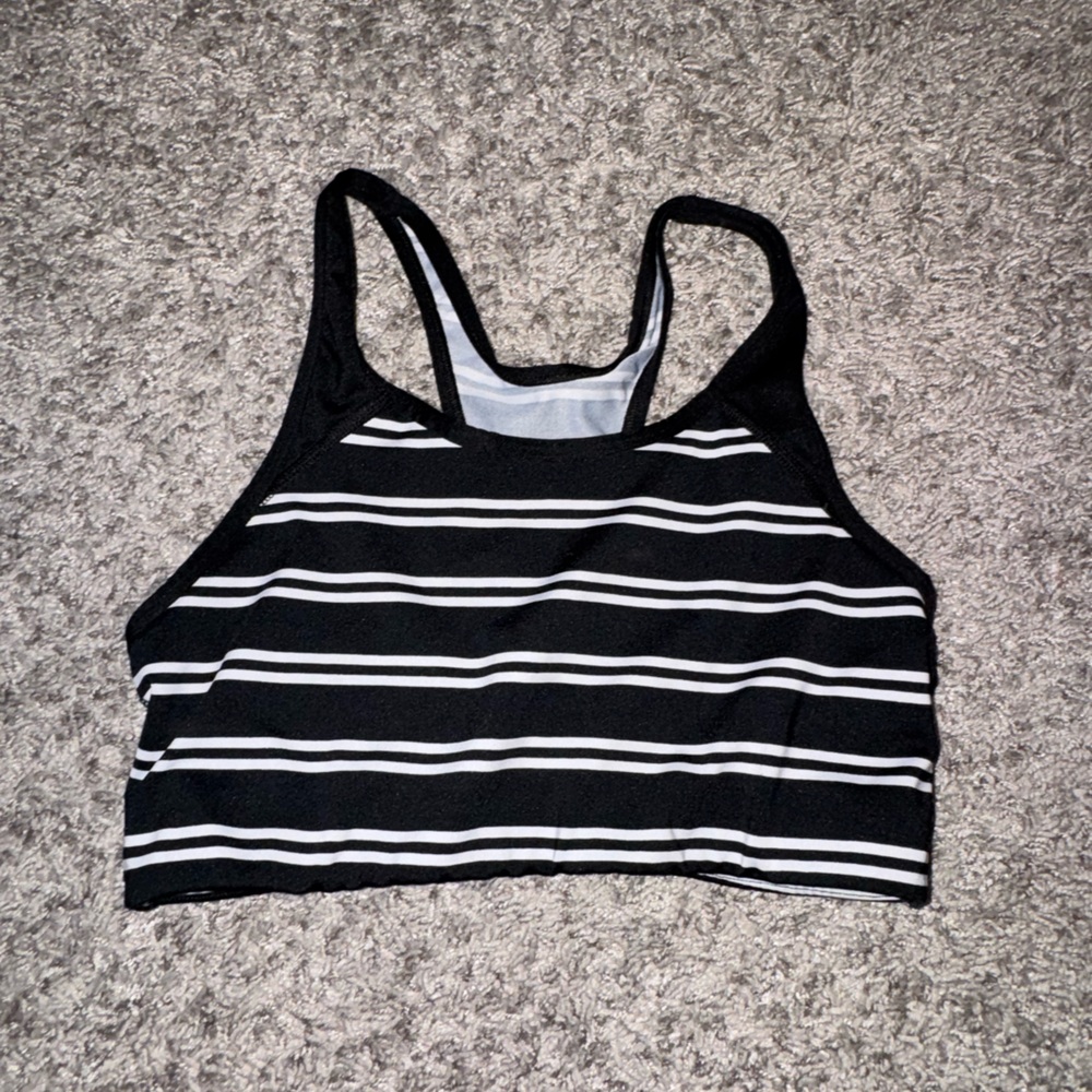 Victoria’s Secret striped sports bra